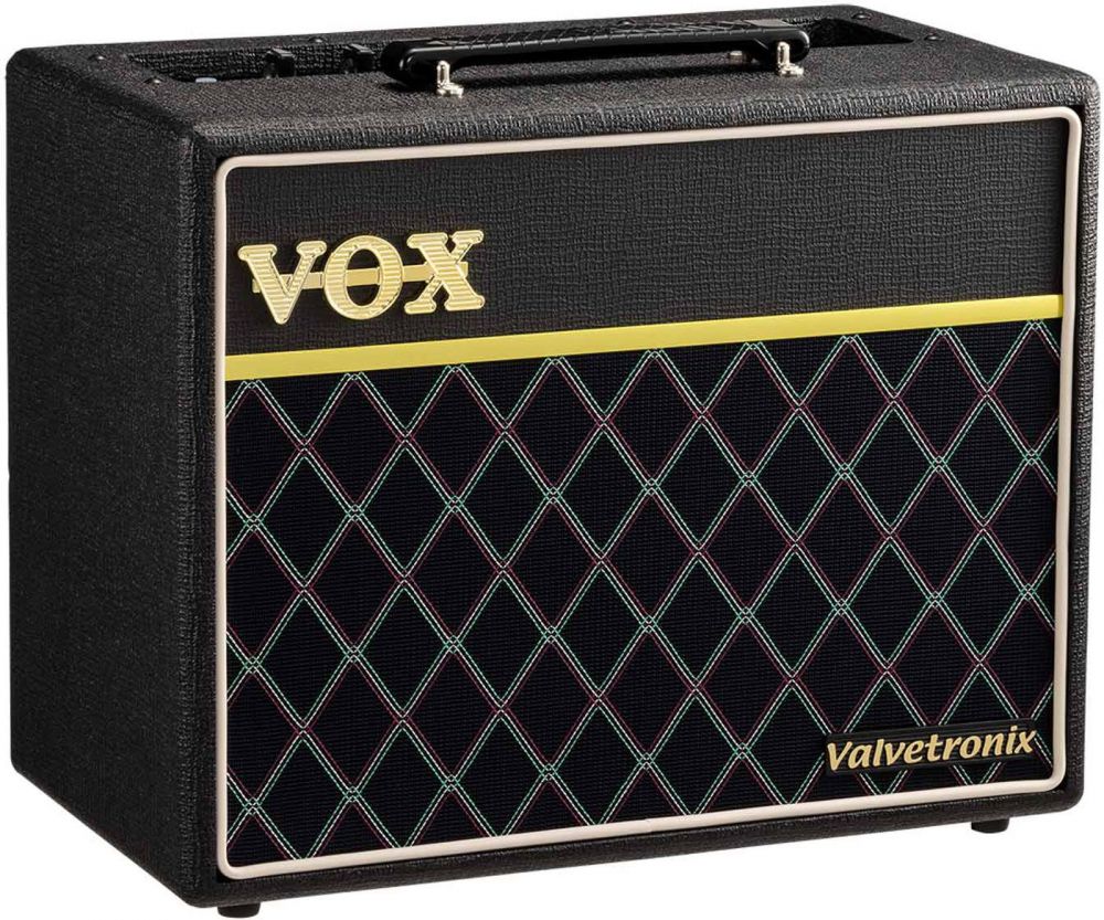 Vox Valvetronix VT20X Classic Blue - vue de trois quarts gauche