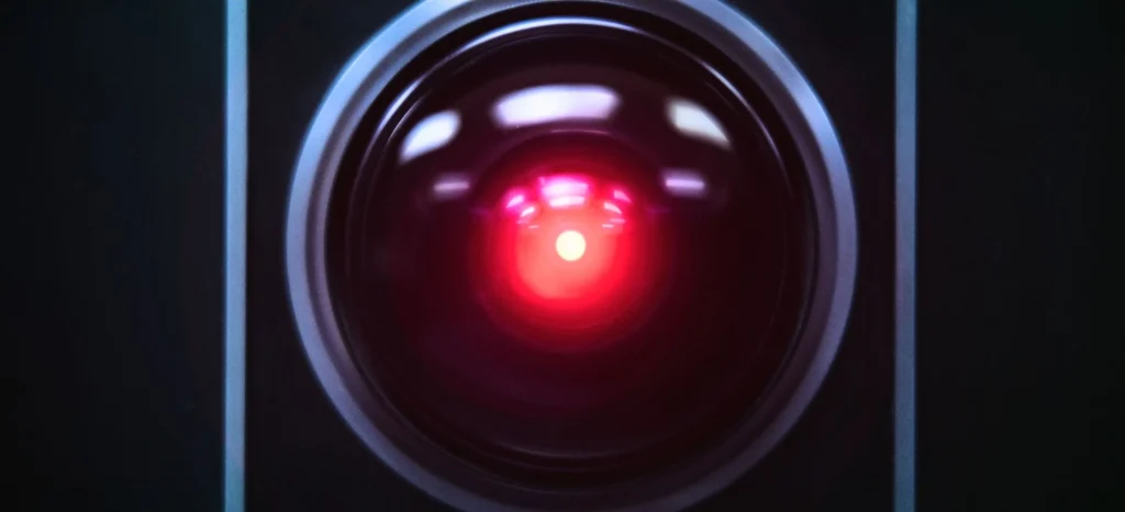 Hal-9000, une première représentation de l'IA au cinéma