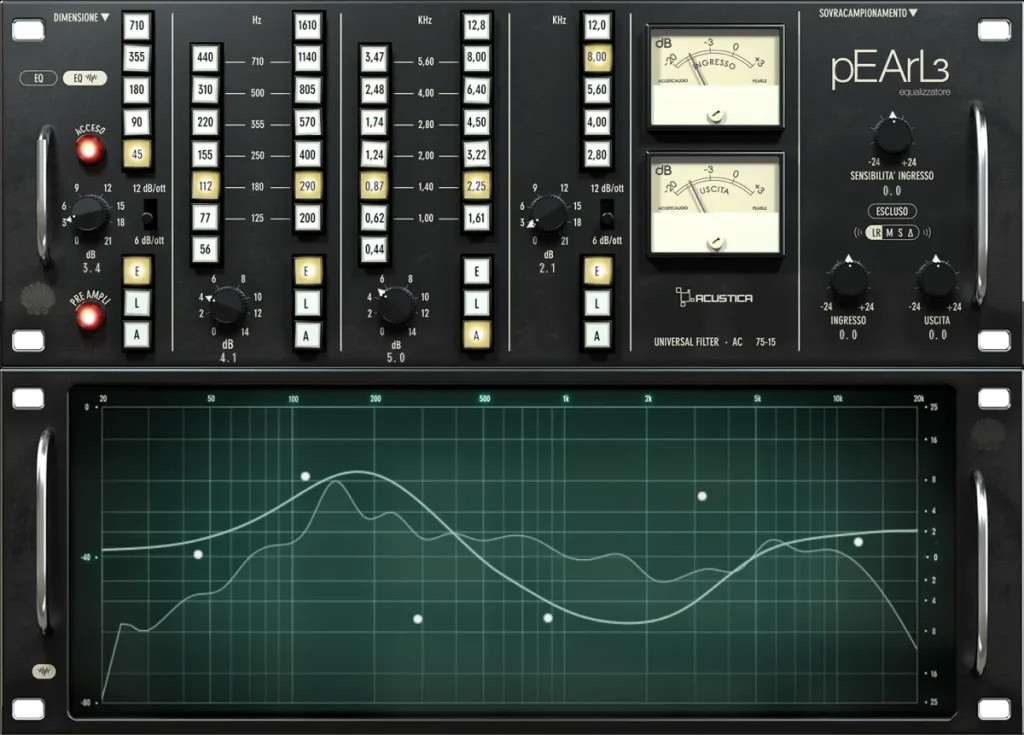 Acustica Audio Pearl 3 - GUI 1