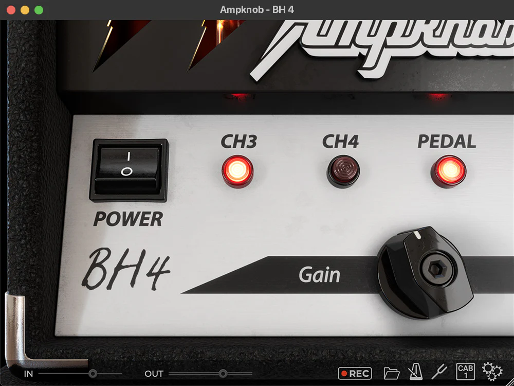 Bogren Digital Ampknob BH4 - GUI