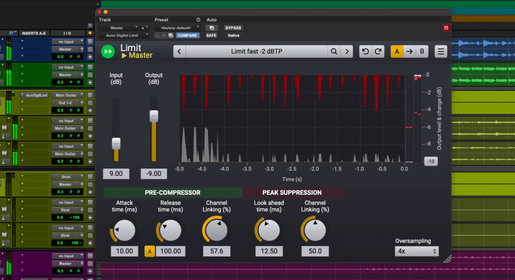 Acon Digital Limit - GUI 2