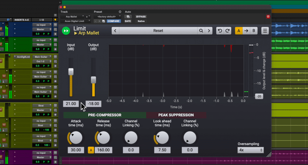 Acon Digital Limit - GUI 1