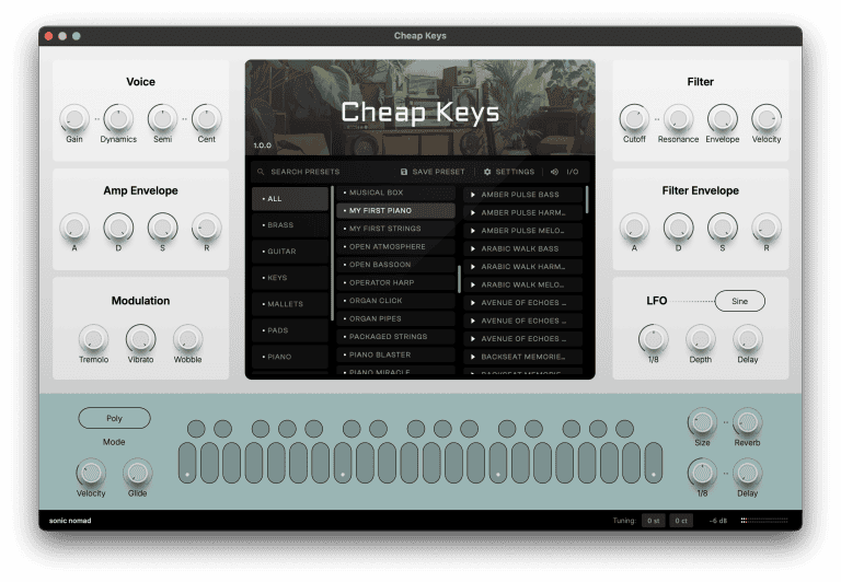 Sonic Nomad Cheap Keys - GUI