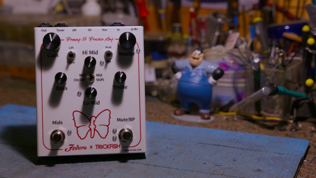 Trickfish Amplification x Fodera PREAMP & PRACTICE AMP - vignette