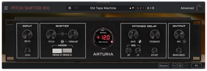 Arturia _FX Collection 6 PRO - Pitch SHIFTER-910