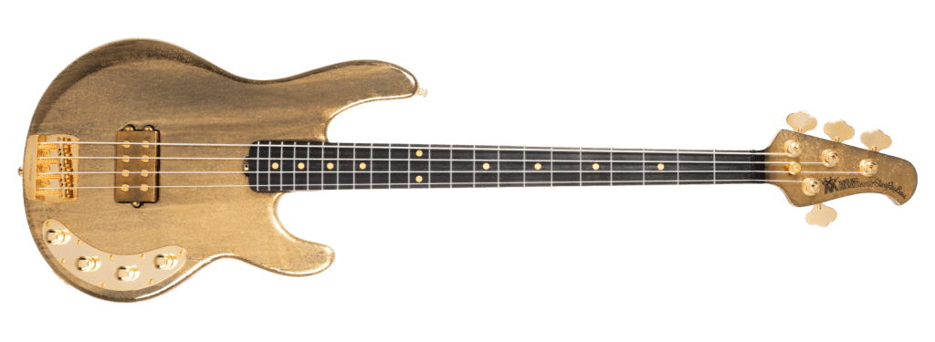 Music Man StingRay 50th Anniversary Molten Gold - vue de face