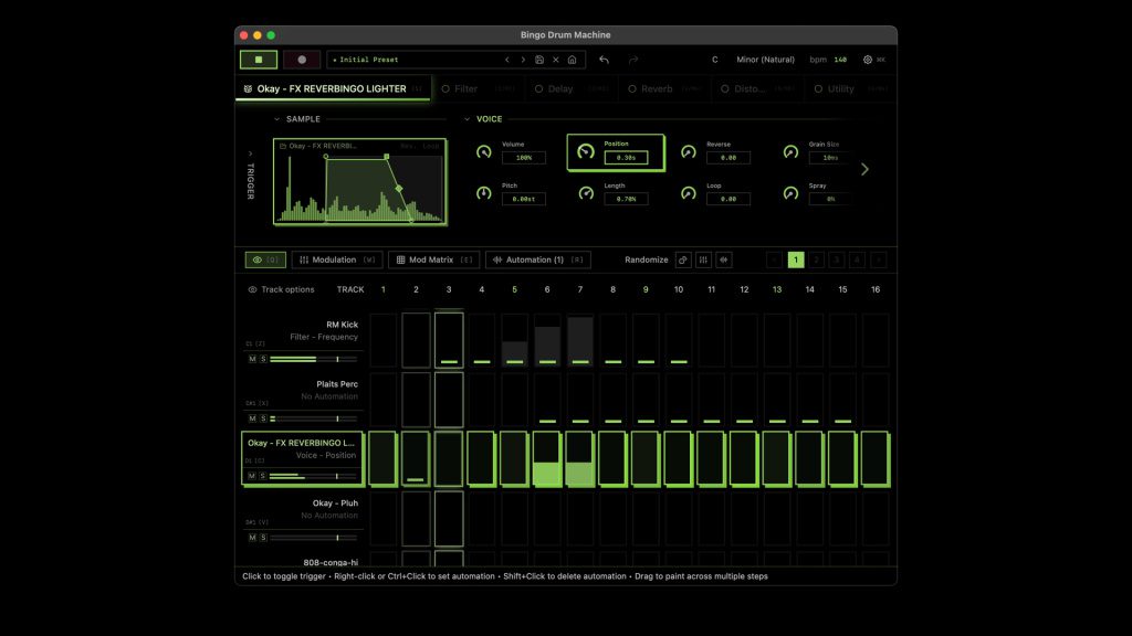 Okay Synthesizer Bingo - vignette