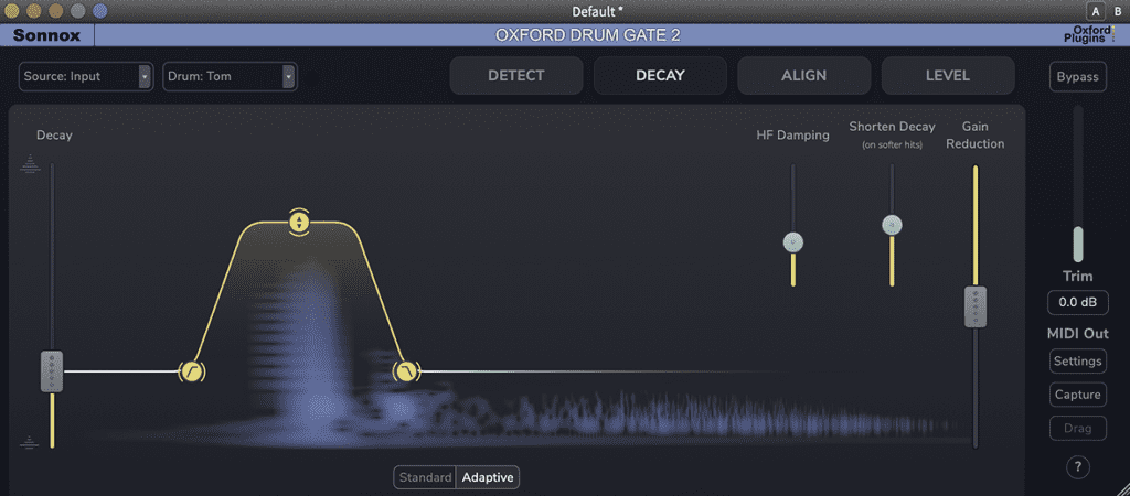 Sonnox Oxford Drum Gate 2 - Adaptative Resonant Decay
