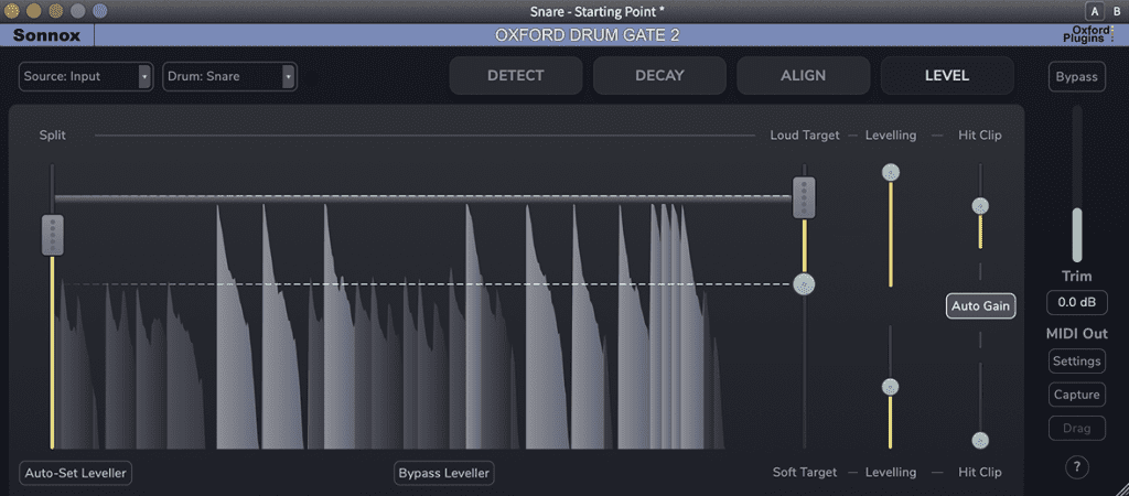 Sonnox Oxford Drum Gate 2 - Hit Clip