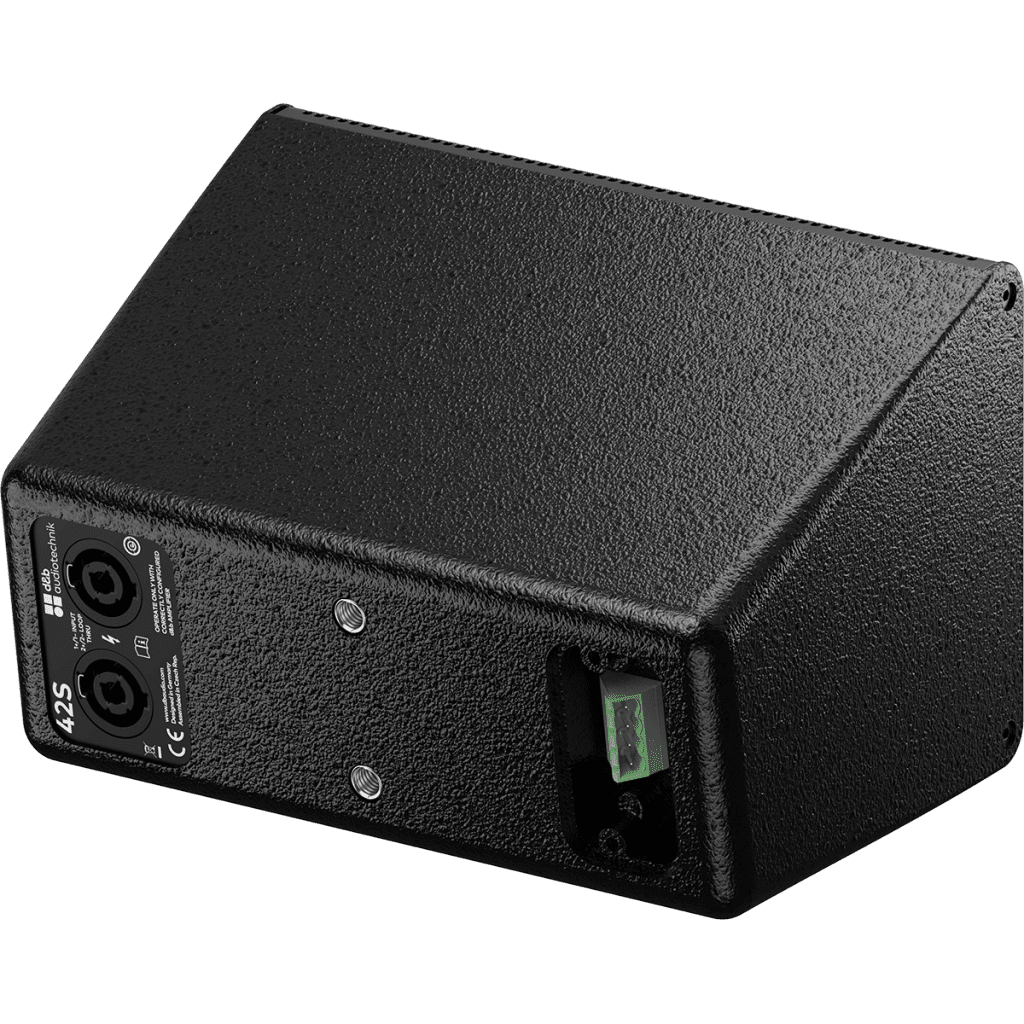 d&b audiotechnik 42S - vue de trois quarts arrière