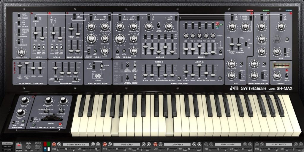 Cherry Audio SH-MAX - GUI 1