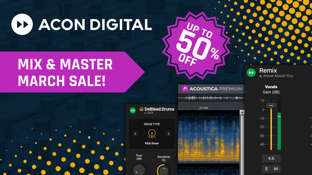 Acon Digital Mix & Master March Sale - vignette