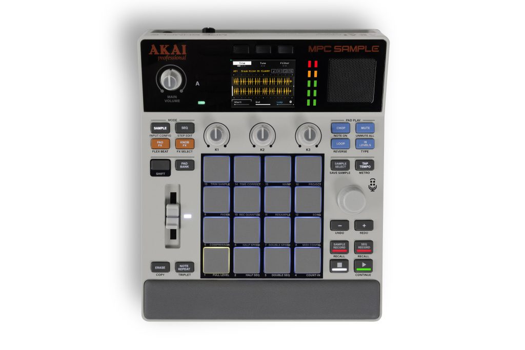 Akai Professional MPC Sample - vue de face
