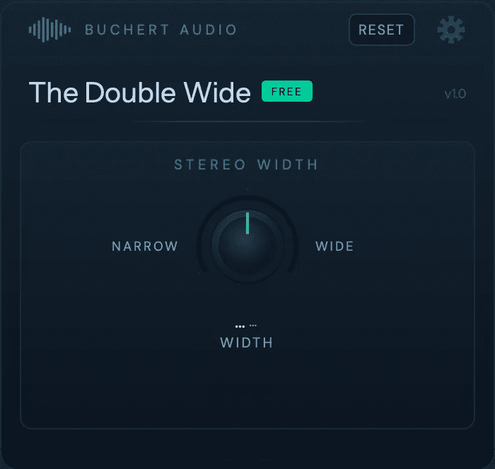 Buchert Audio The Double Wide - GUI