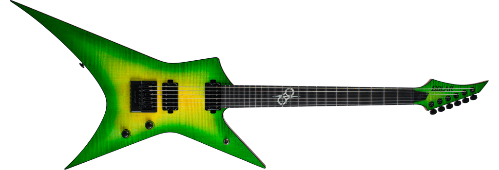 Solar Guitars XB6LB - vue de face