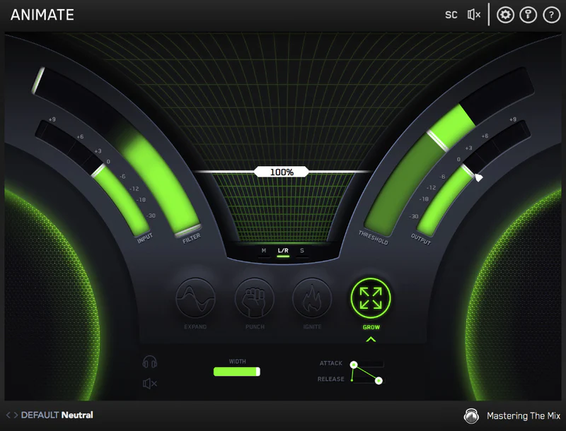 Mastering The Mix / Plugin Alliance - Animate - GUI