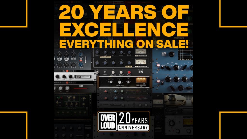 Overloud 20 Years Anniversary Sale - vignette