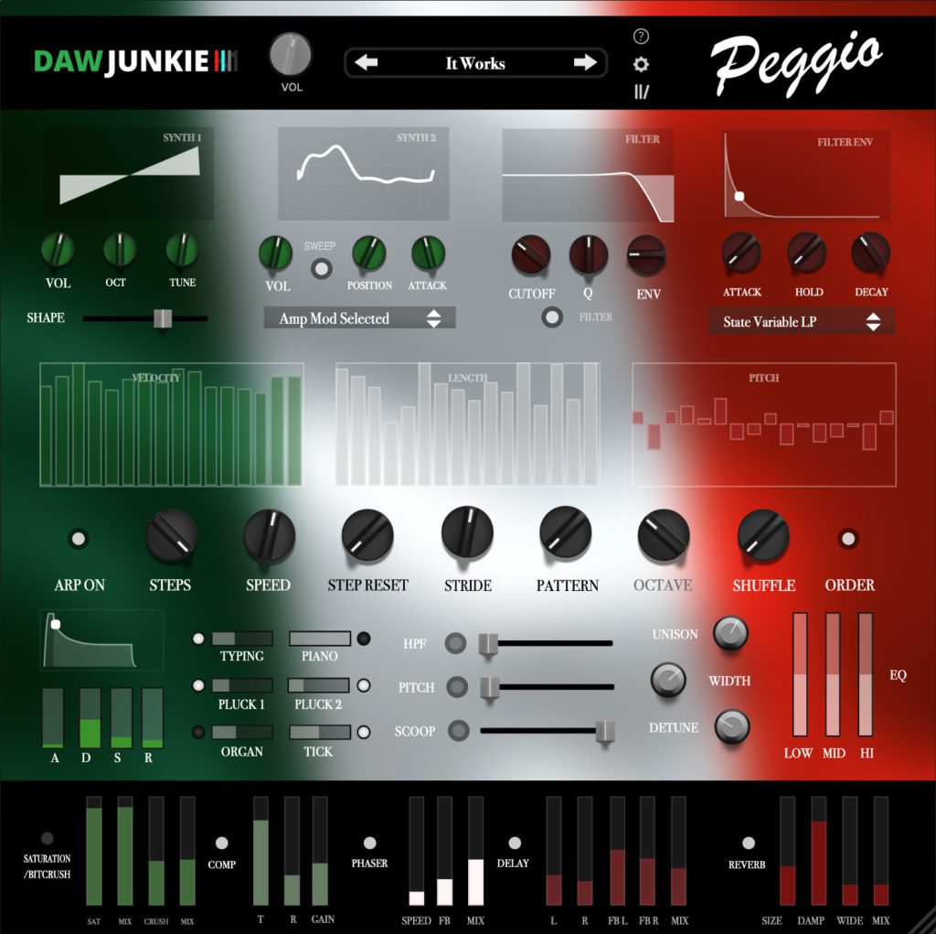 DAWJunkie Peggio - GUI