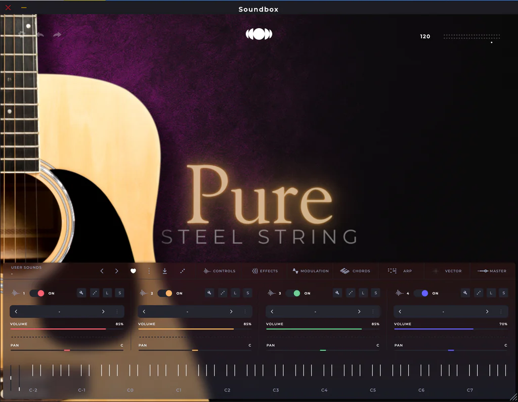 Sonora Cinematic Pure Steel String - GUI