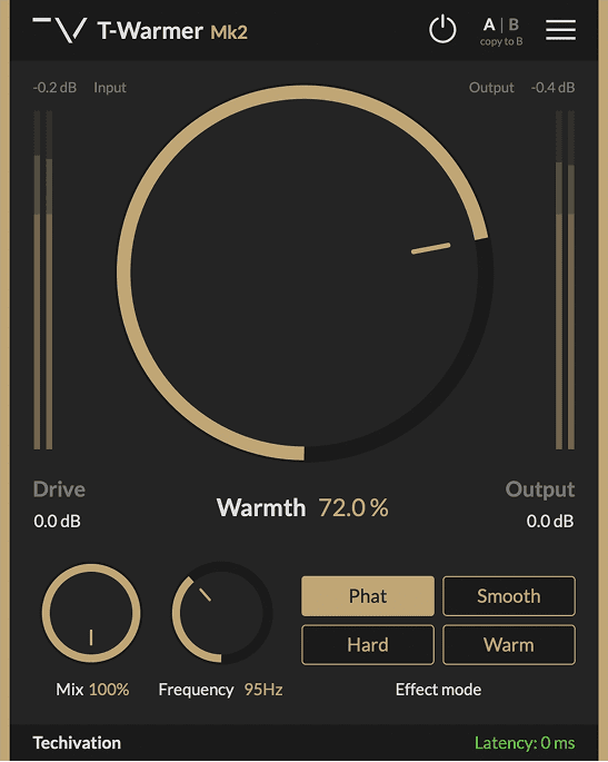 Techivation T-Warmer Mk2 - GUI