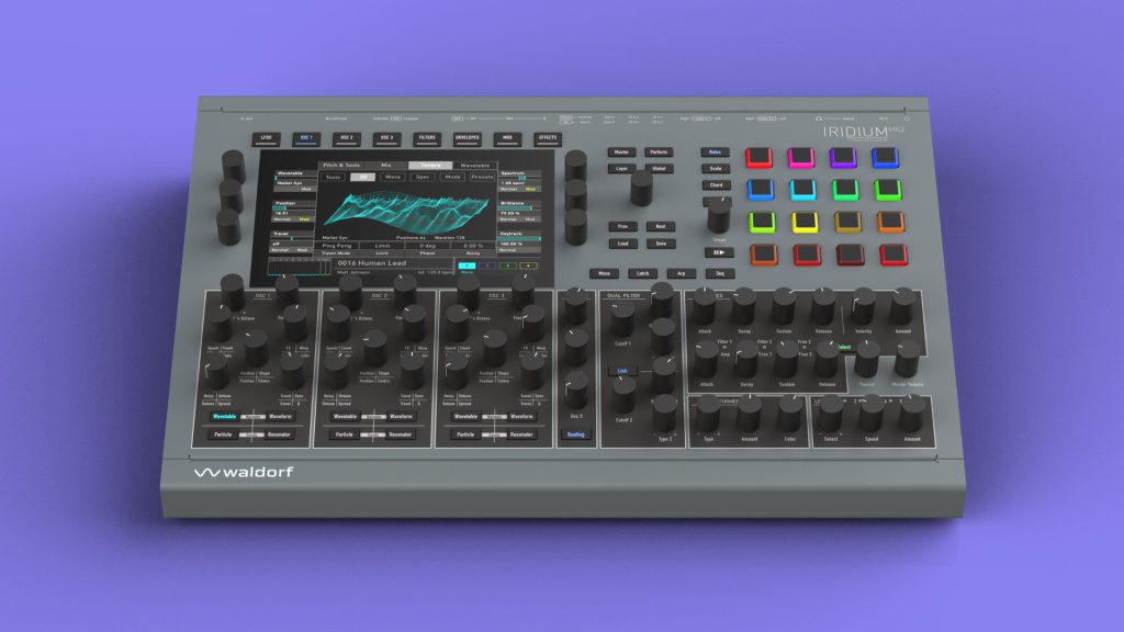 Waldorf Iridium Desktop MK2 - vignette