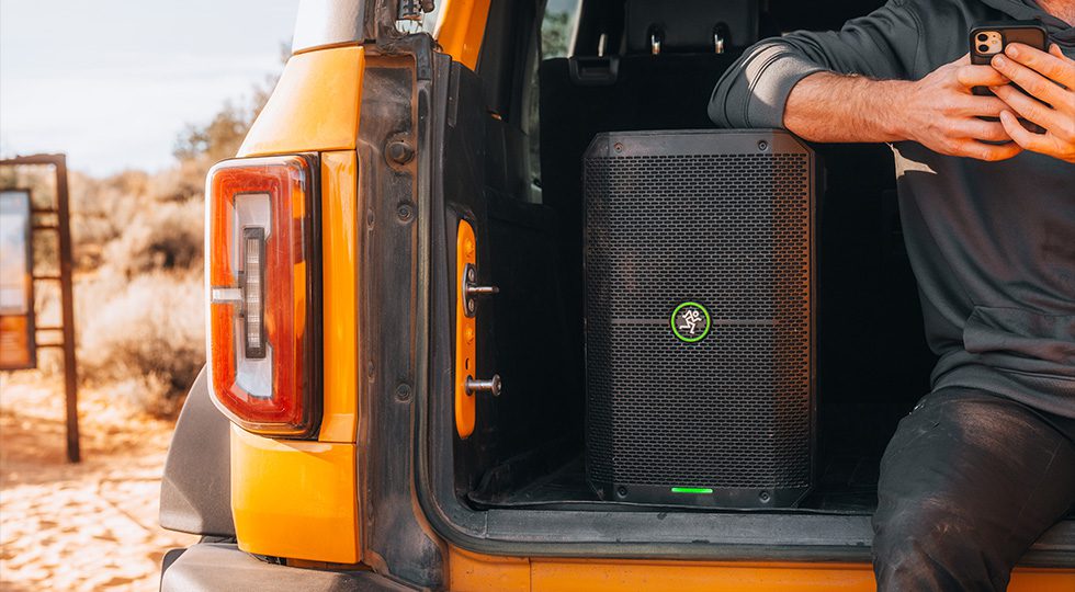 Test : sound system Mackie Thump GO / Transport et installation
