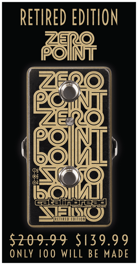 Catalinbread Zero Point Retired Edition - vue de face