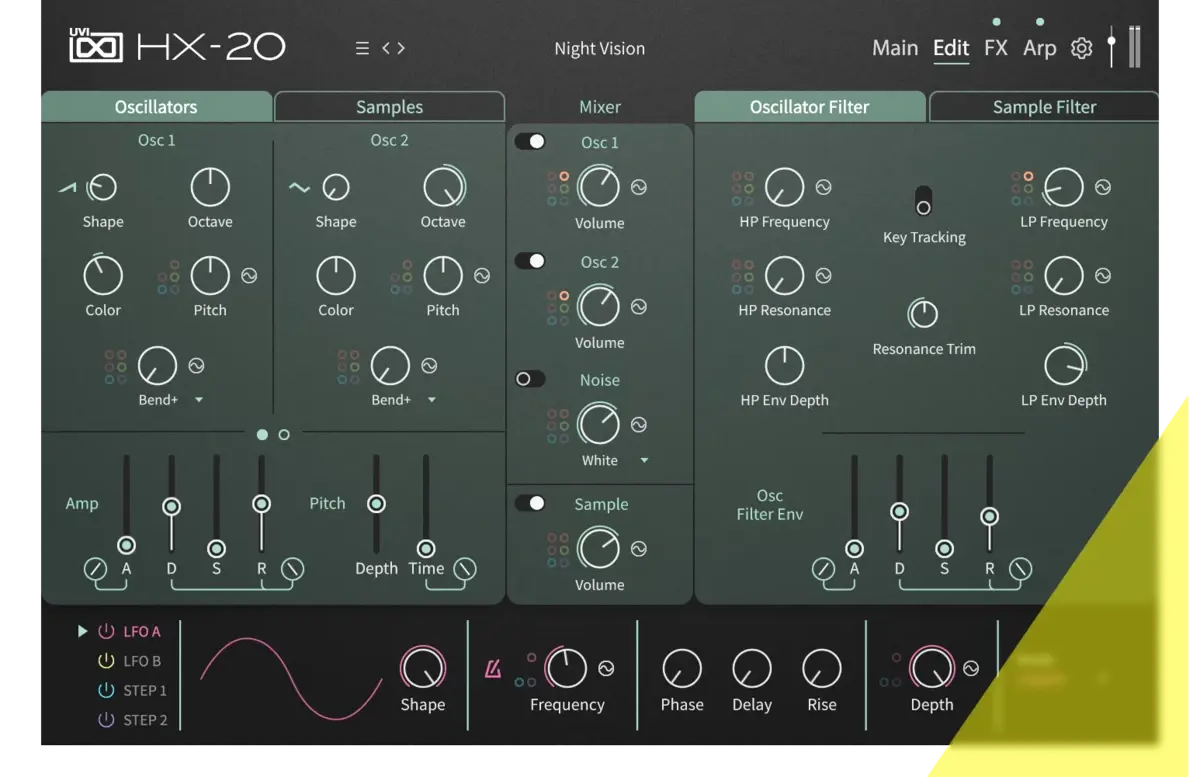 UVI HX-20 (Korg MS-20)