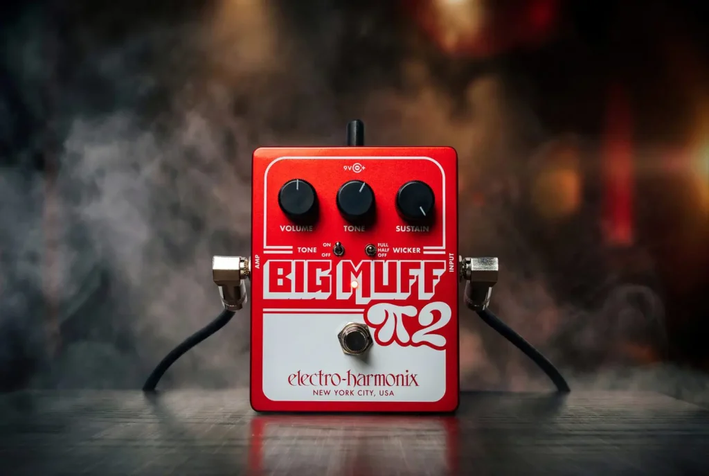 Electro Harmonic Big Muff Pi 2 with Tone Wicker - vue de face