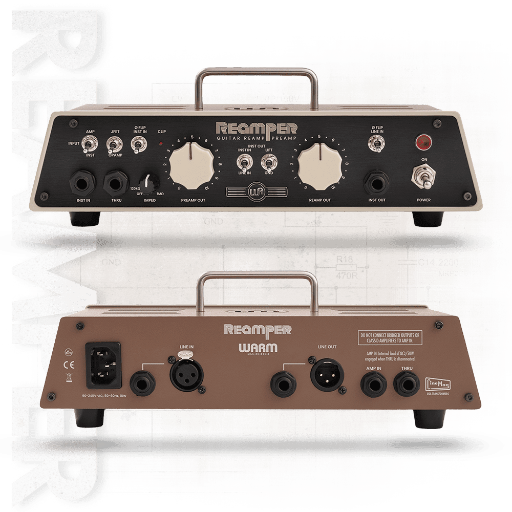 Warm Audio Reamper - vue d'ensemble