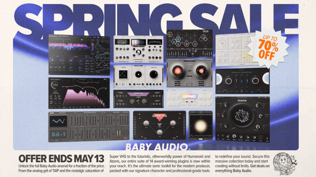 Baby Audio Spring Sale - vignette