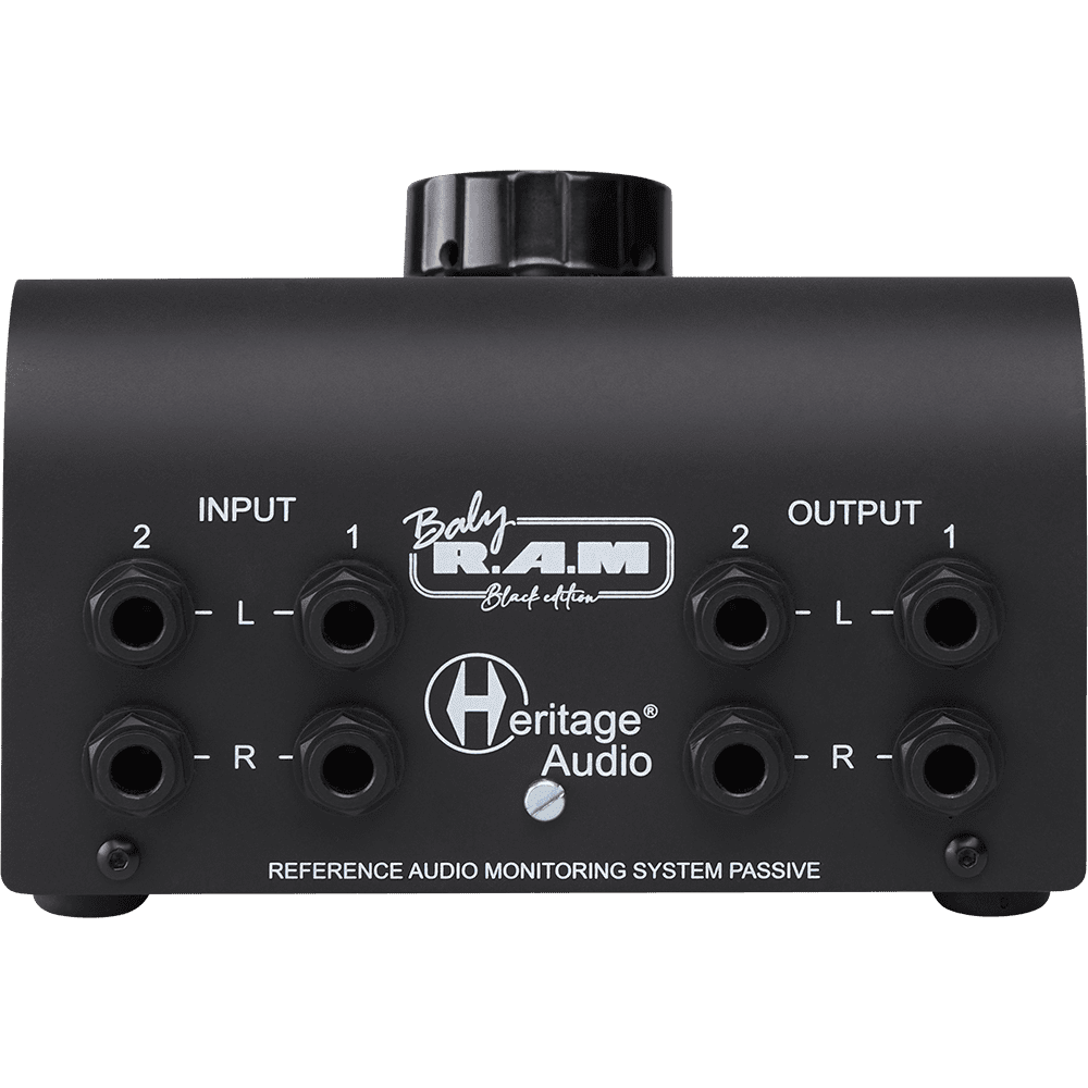 Heritage Audio Baby R.A.M 15th Anniversary Black Edition - vue arrière