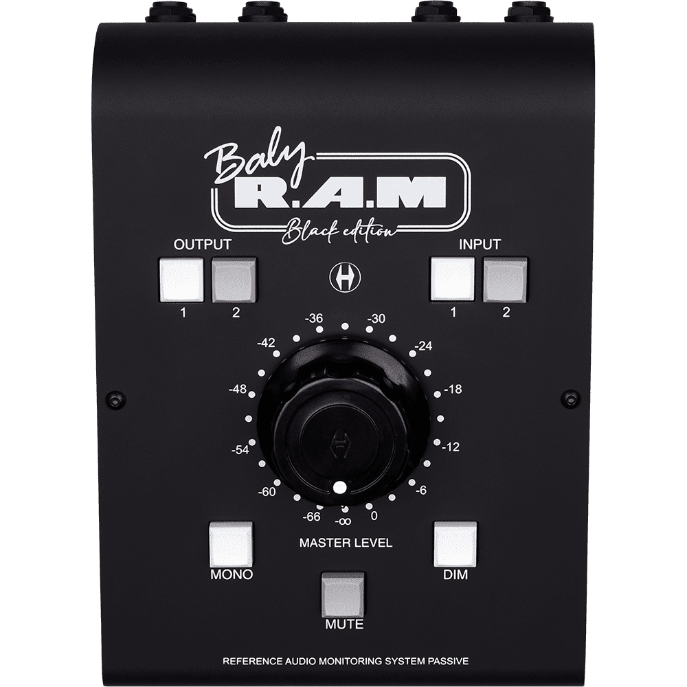 Heritage Audio Baby R.A.M 15th Anniversary Black Edition - vue de face