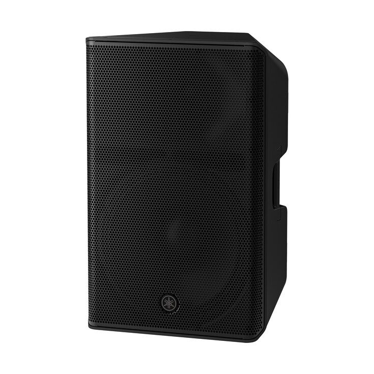Yamaha DXR15 mk3 - vue de trois quarts