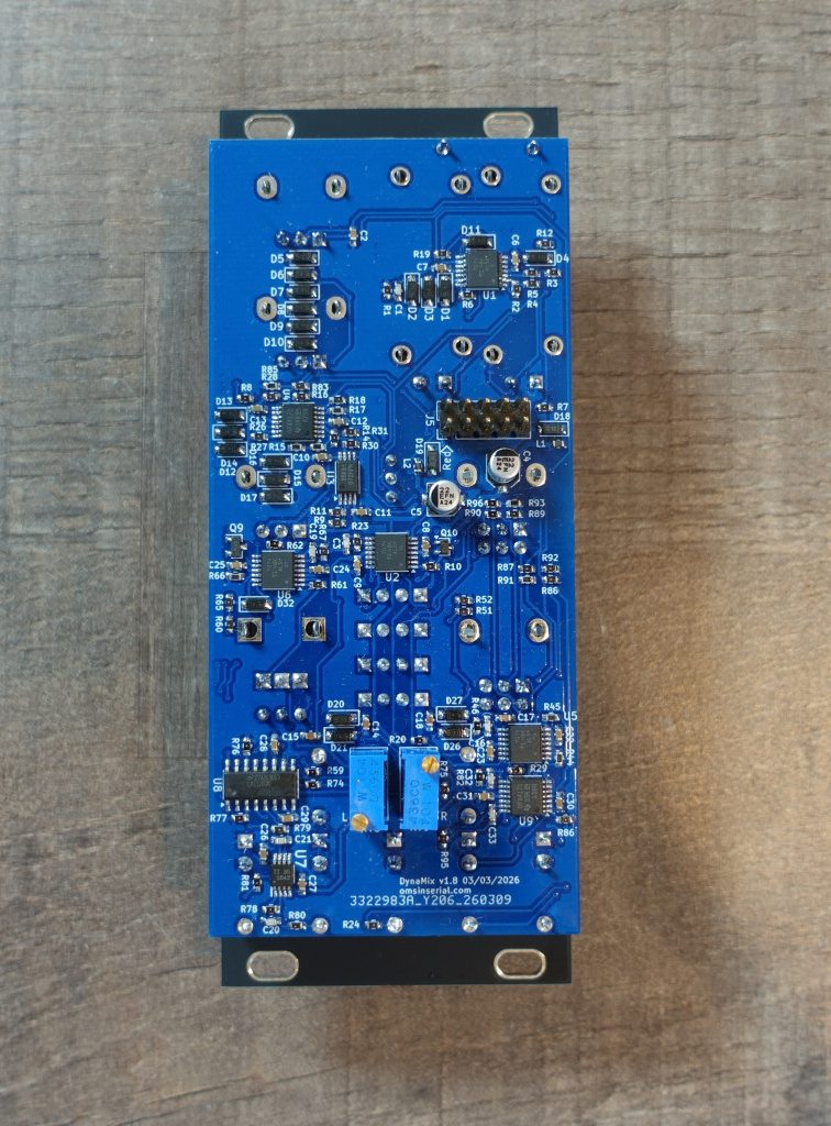 Oms In Serial DynaMix - vue arrière