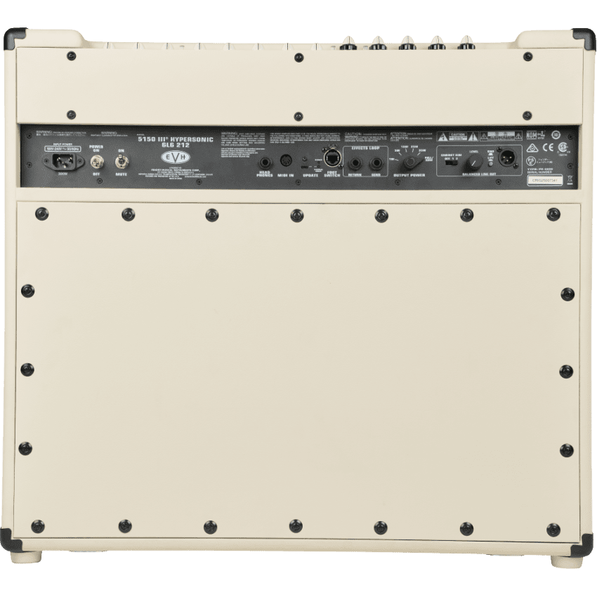 EVH 5150III® HYPERSONIC™ 6L6 2X12 - panneau arrière