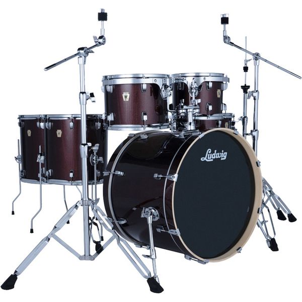 Evolu­tion 22" 6-Piece Shell Pack - Caramel Sparkle