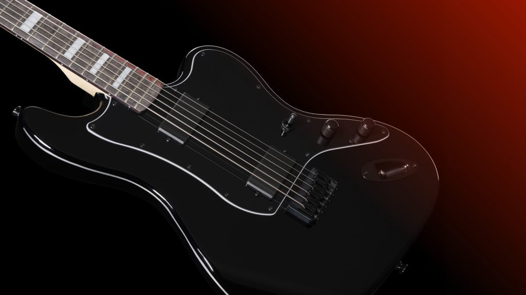 Harley Benton JA-Baritone HH BK - vignette