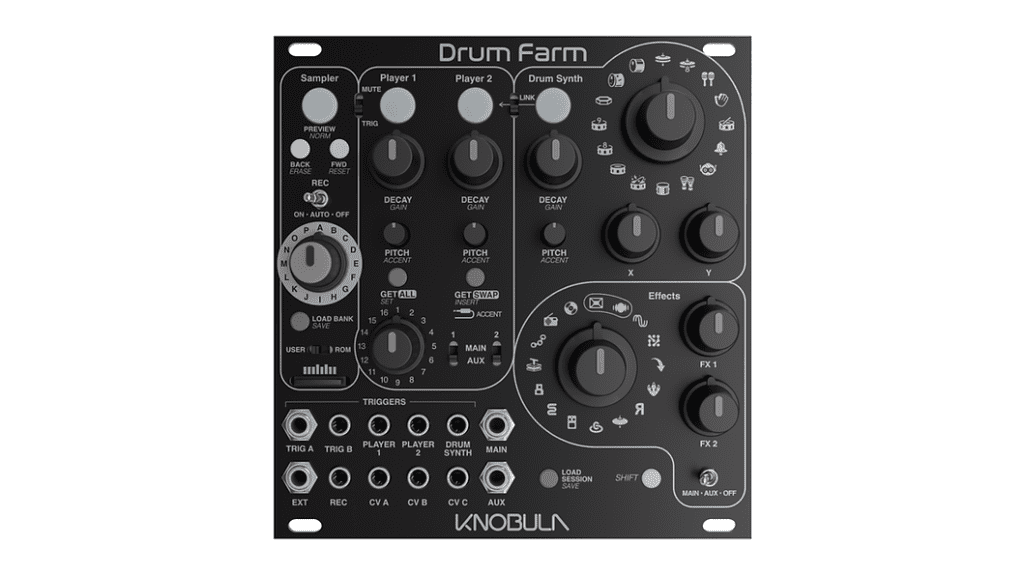 Knobula Drum Farm - Dark Mode