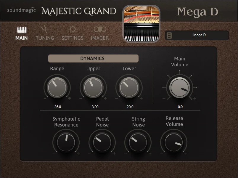 Sound Magic Majestic Grand - GUI 1