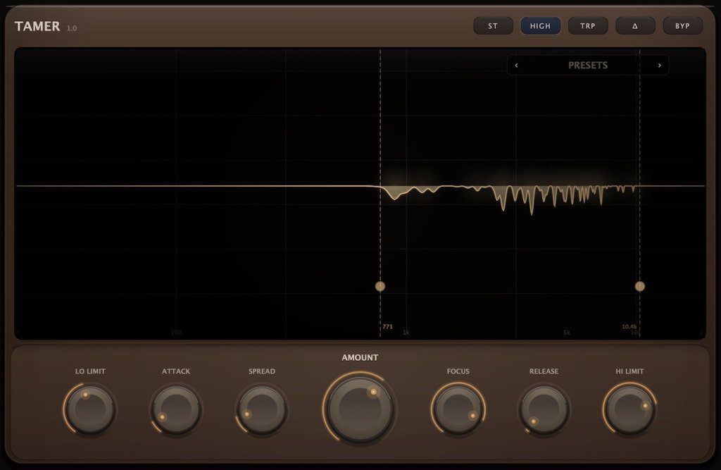 Rast Sound Tamer - GUI