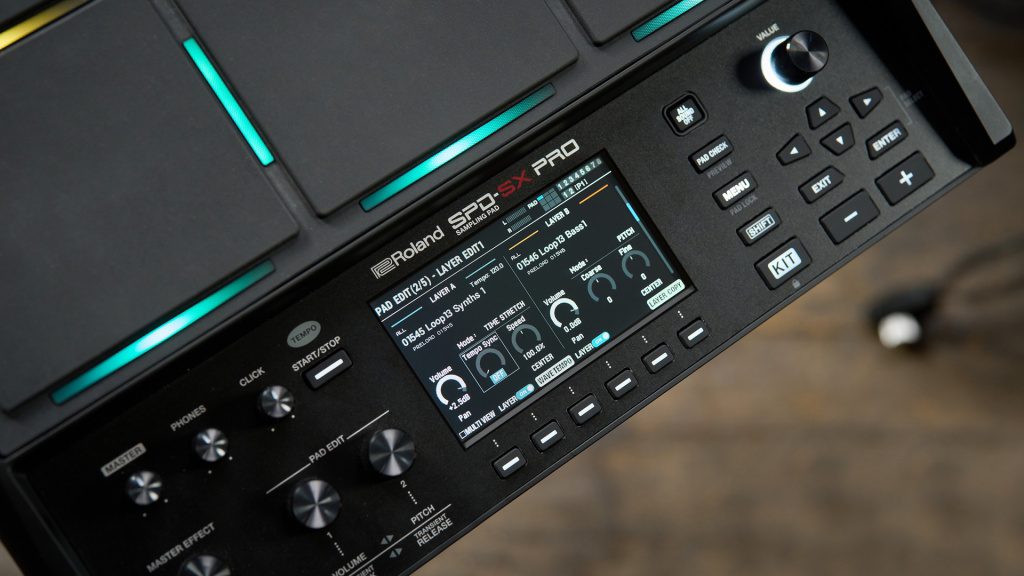 Roland SPD-SX PRO version 2.0 - focus
