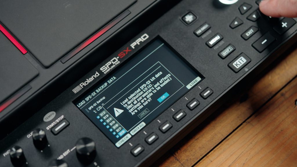 Roland SPD-SX PRO version 2.0 - vignette