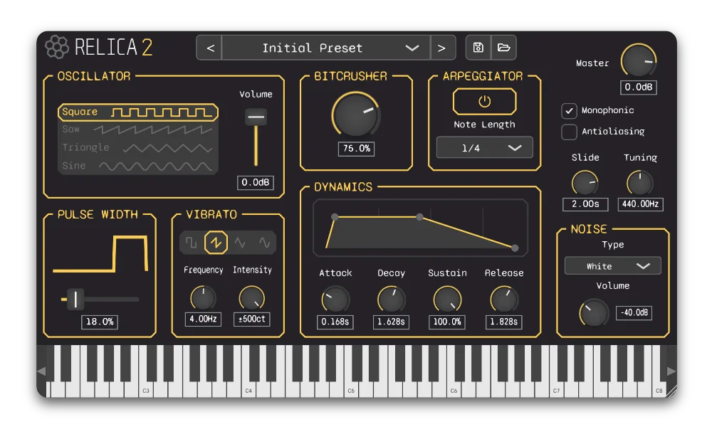 Hivetune Relica 2 - GUI