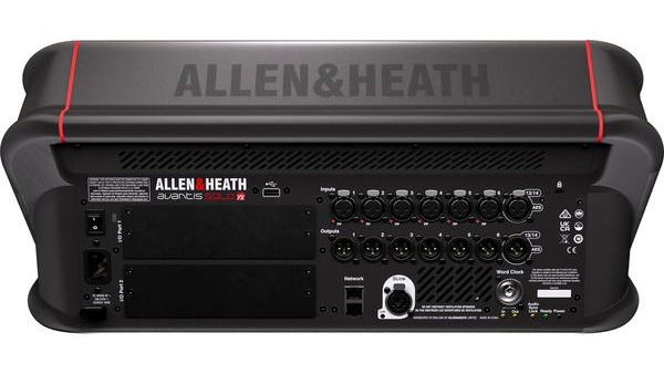 Allen & Heath Aventis Solo Ultra - vue arrière