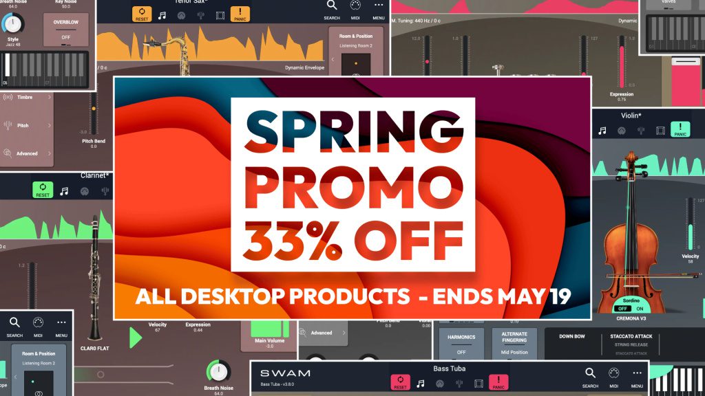 Audio Modeling Spring Promo - vignette