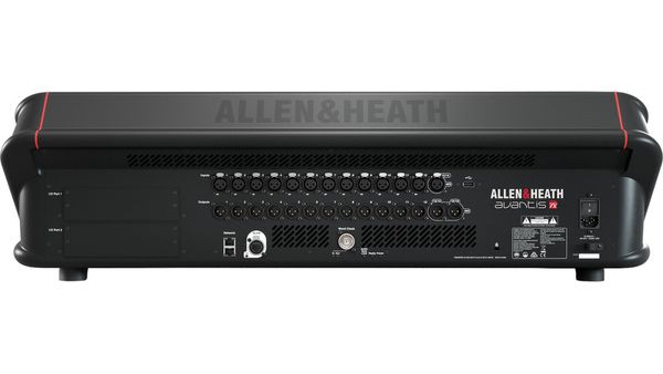 Allen & Heath Aventis Ultra - vue arrière