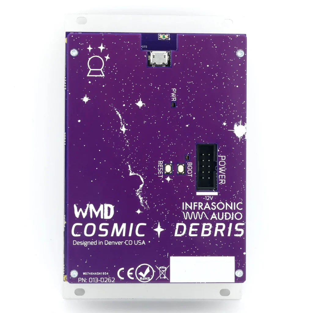 WMD + Infrasonic Audio Cosmic Debris - vue arrière