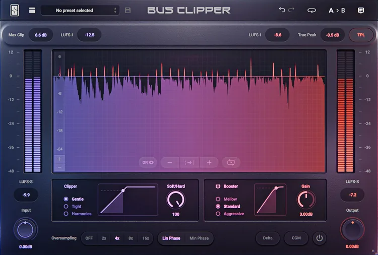 Slate Digital Bus Clipper - GUI
