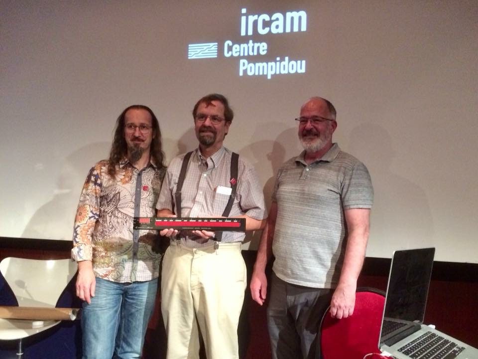 l'équipe haken audio à l'ircam